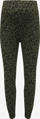Only Maternity - regular Leggings en verde: frente