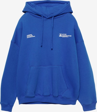 Pull&Bear Bluzka sportowa 'STWD CIRCA ART' w kolorze kobalt niebieski / białym, Podgląd produktu