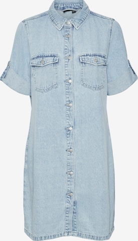 Robe-chemise 'Jennie' VERO MODA en bleu : devant