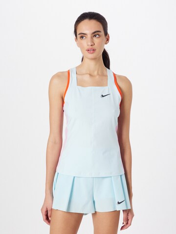 NIKE Sports Top in Blue: front