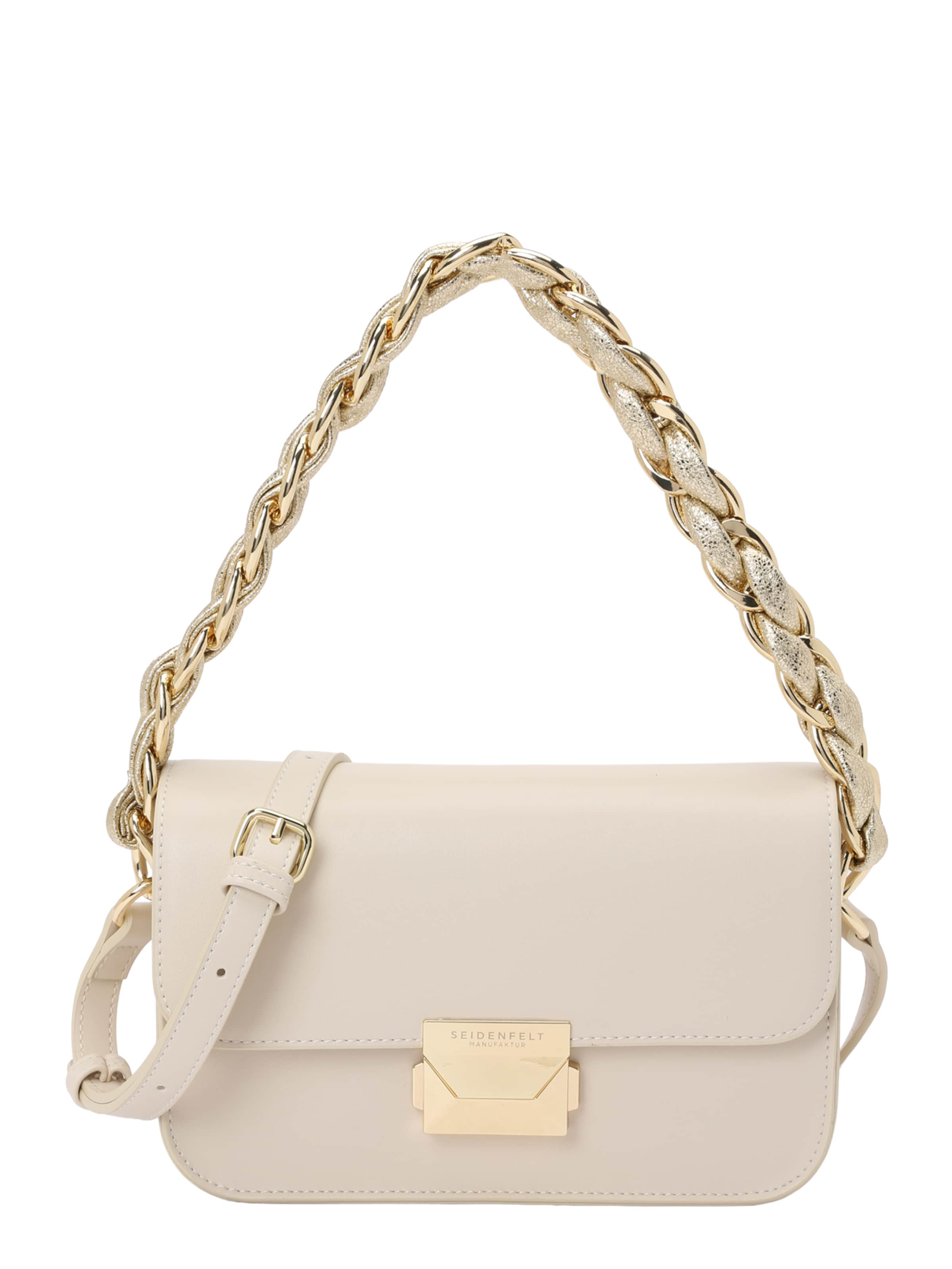 Seidenfelt Наплечная сумка 'Hallila' в Бежевый: спереди