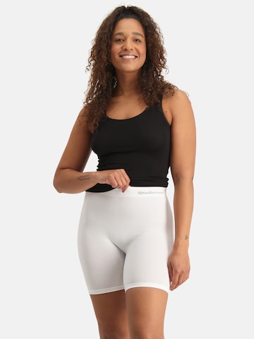 Skinny Pantalon de sport 'Suze' Bamboo basics en blanc