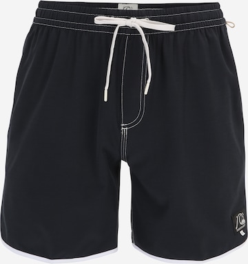 QUIKSILVER Board shorts 'SCALLOP' in Black: front