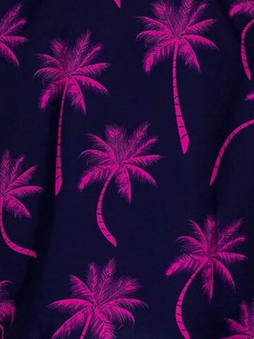 King Kameha Schal 'Palmshadow' in Blau