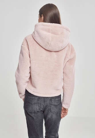 Urban Classics Sweatshirt i rosa