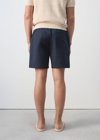 MANGO MAN Regular Chino Pants 'Rey' in Blue