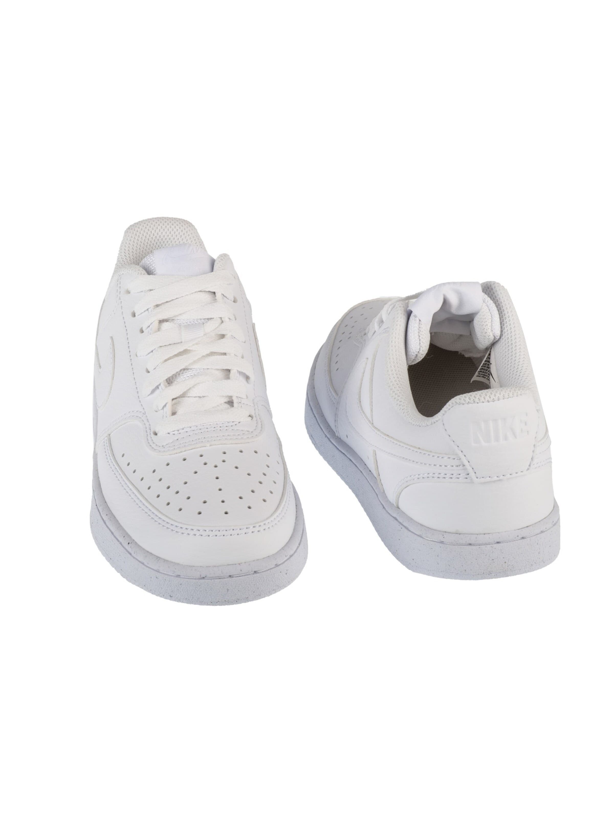 Baskets basses 'Court Vision' NIKE en blanc