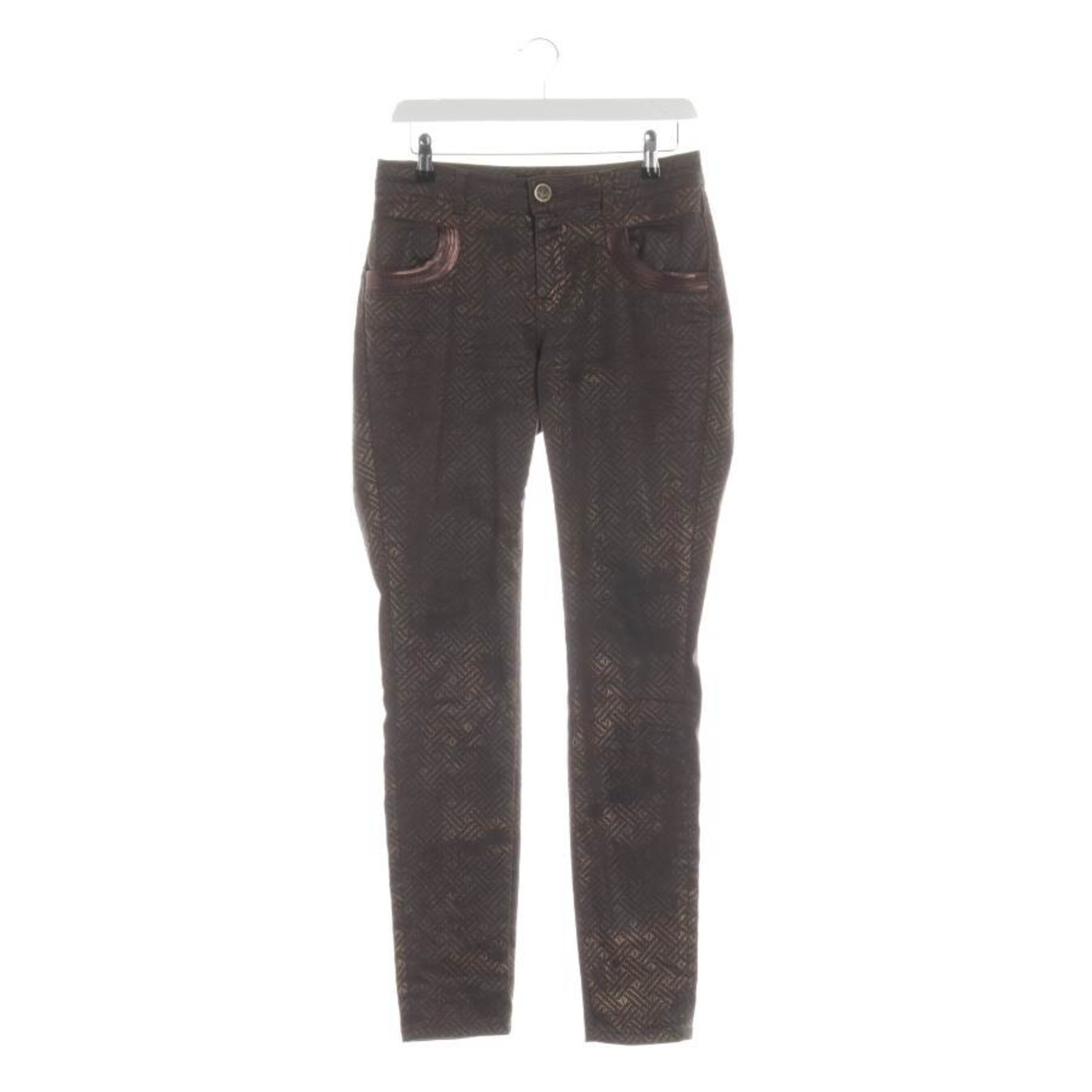 MOS MOSH Jeans in 27 in Brown: front
