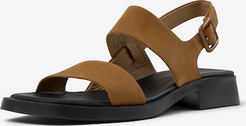 Sandales à lanières 'Dana' CAMPER en marron : devant