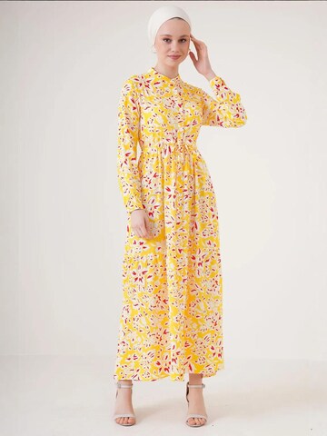 Robe-chemise Bigdart en jaune : devant