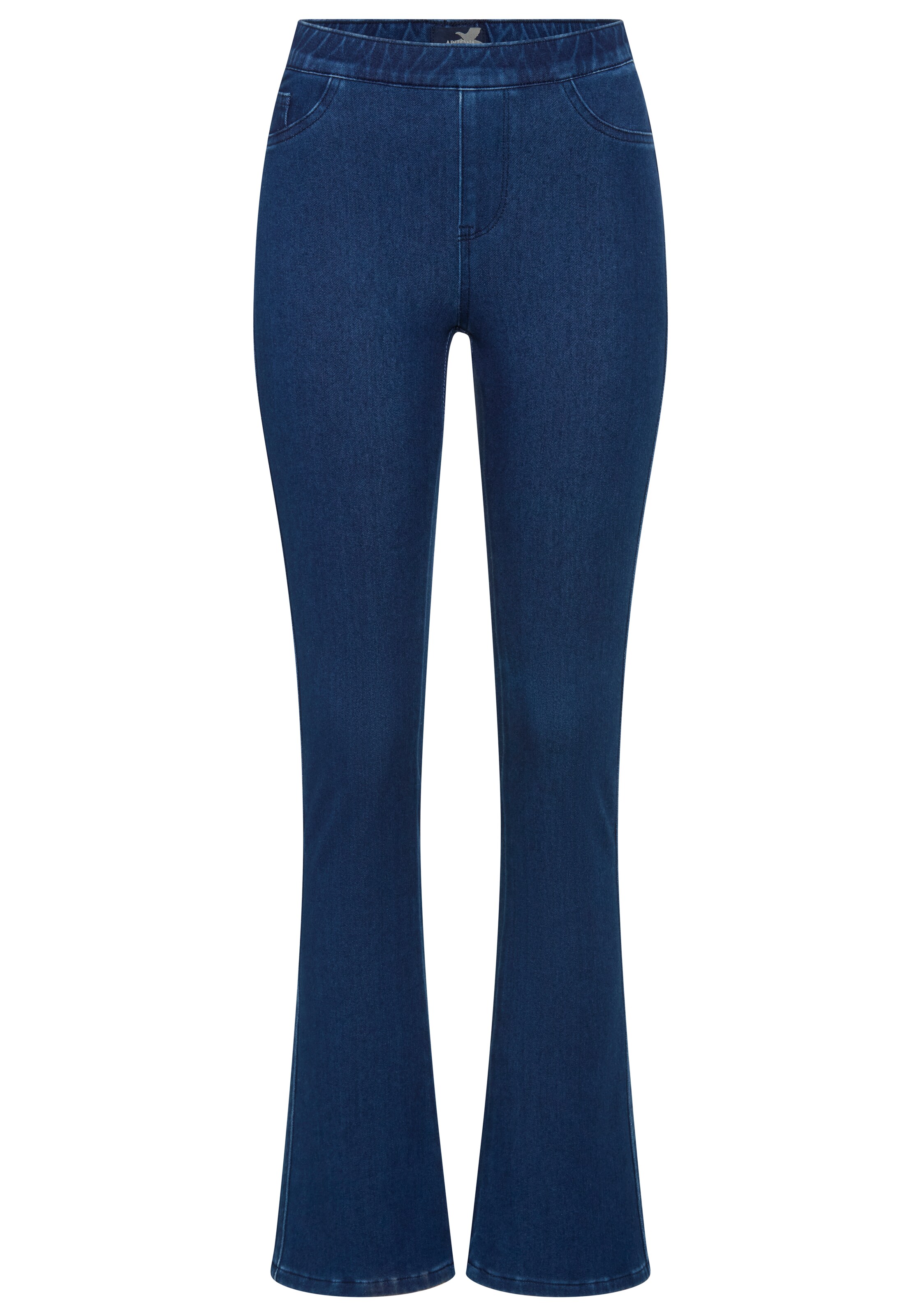 ARIZONA Flared Jeggings in Blue: front