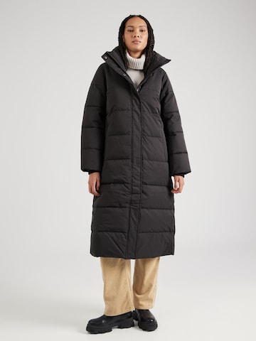 Manteau d’hiver 'Petra' MSCH COPENHAGEN en noir : devant