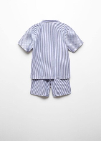 MANGO KIDS Pajamas 'Morning' in Blue