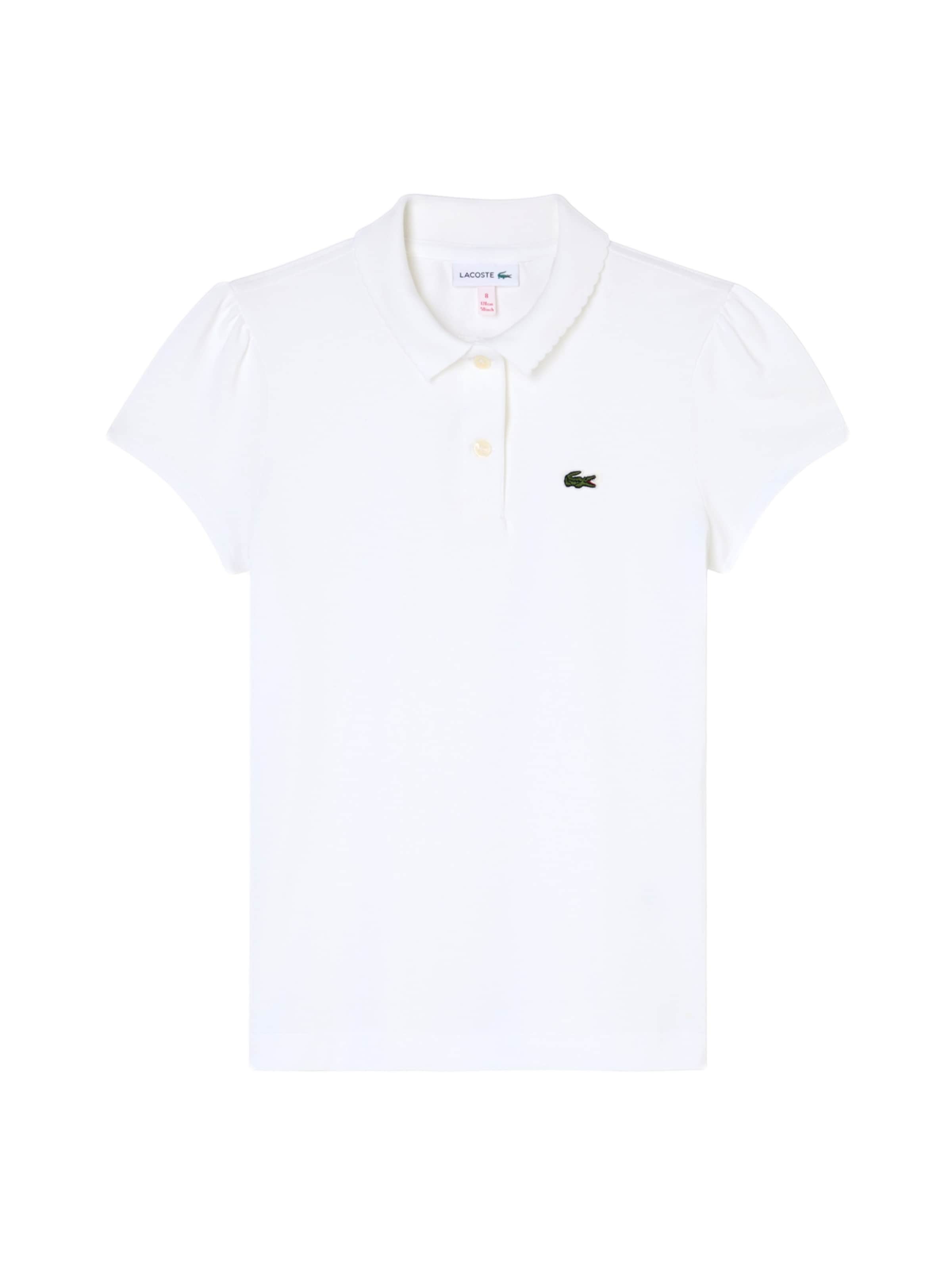 LACOSTE Poloshirt in Weiß: Vorderseite