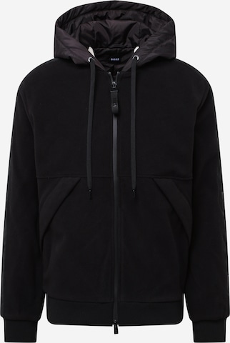 BOSS Black Sweatjacke 'Seeger 120' in Schwarz: predná strana