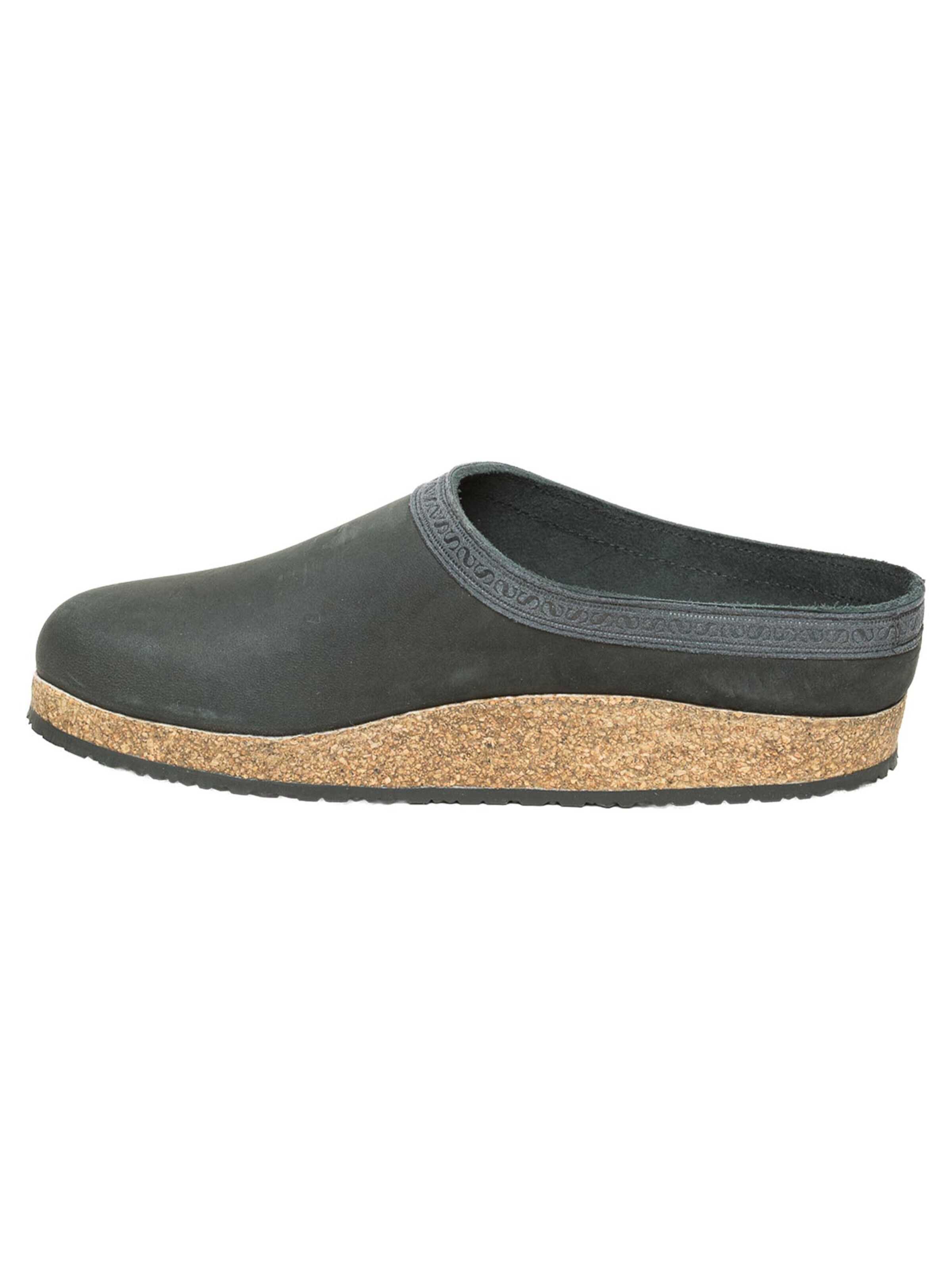 Stegmann Clogs 'Leder' in Black