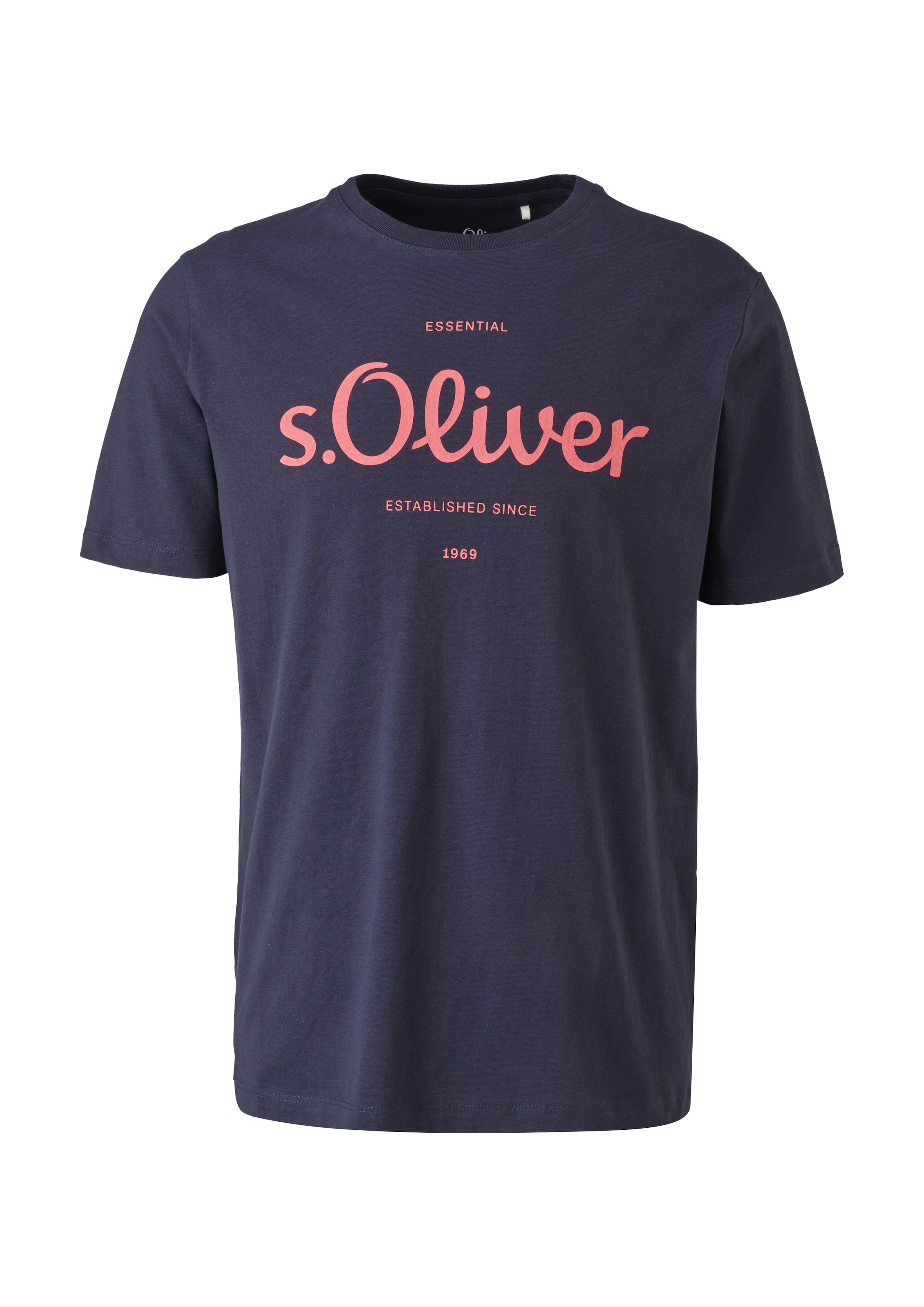Männer Shirts s.Oliver Shirt in Marine - ZQ71133