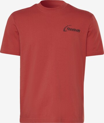 Reebok Shirt in Red: front