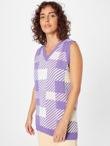 Daisy Street Pullover in Lila: Vorderseite