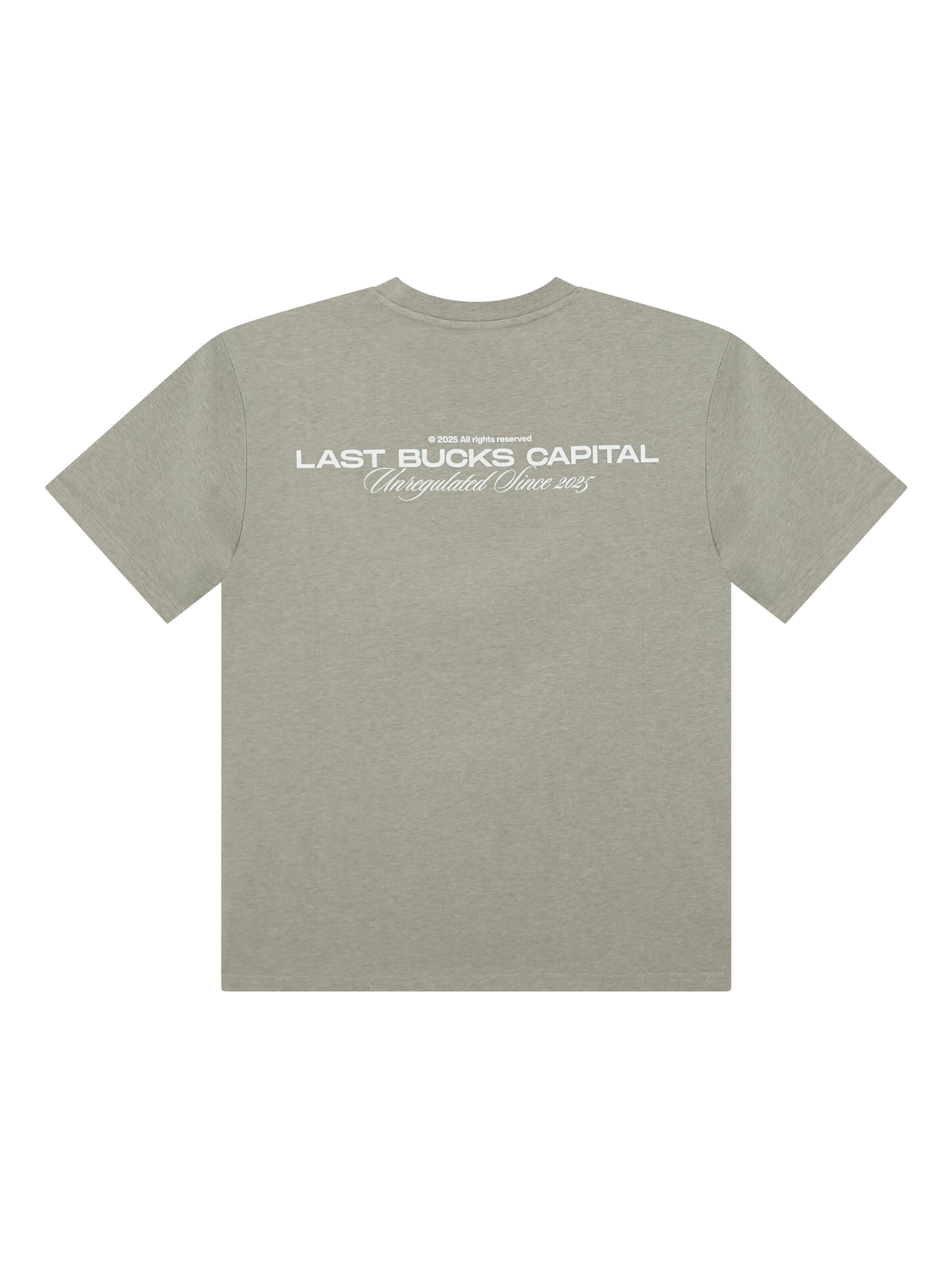 T-Shirt 'Last Bucks | Capital Tee' Last Bucks en gris