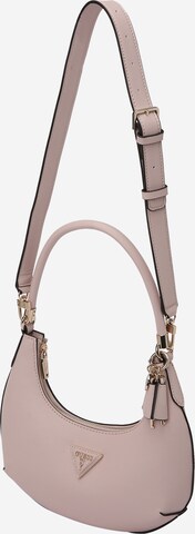 GUESS Schultertasche 'GIZELE' in Pink