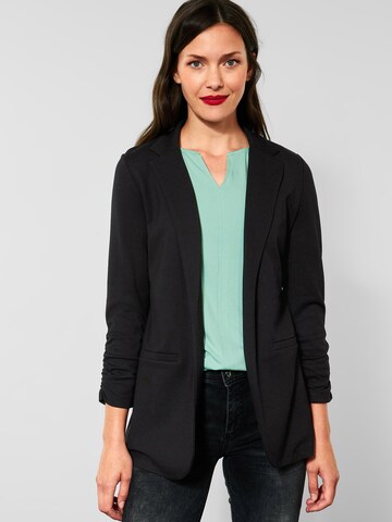 STREET ONE Blazer in Black: front