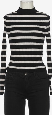 Bershka Sweater & Cardigan in M in Black: front