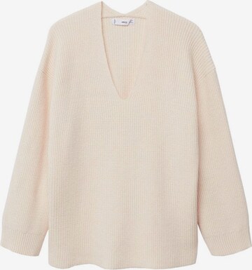 MANGO Pullover 'Boop' in Beige: predná strana