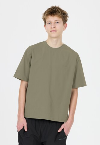 Les'Arcs Functioneel shirt 'Ziller' in Groen: voorkant