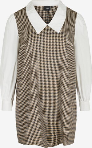 Zizzi Tunic 'Regi' in Beige: front