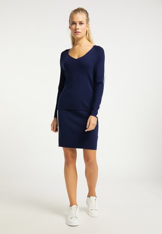 Pull-over usha BLUE LABEL en bleu