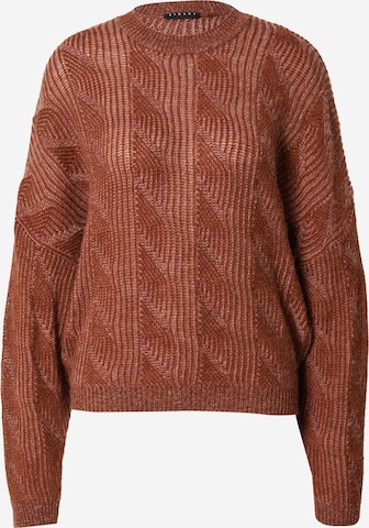 Pull-over Sisley en marron : devant