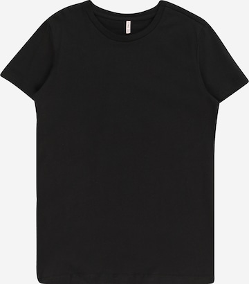 KIDS ONLY - Camiseta en negro: frente