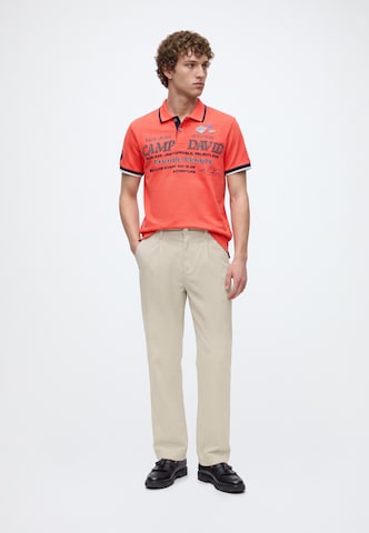 CAMP DAVID - Camiseta 'French Coast I' en rojo