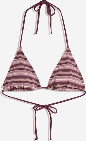 Bershka Kolmio Bikinitoppi värissä lila: etupuoli