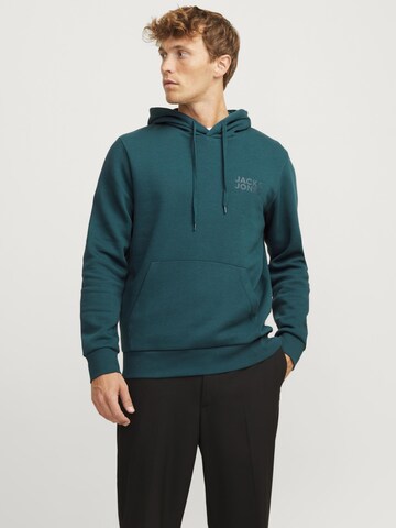 JACK & JONES Sweatshirt i grøn: forside