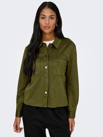 ONLY Blouse in Groen: voorkant