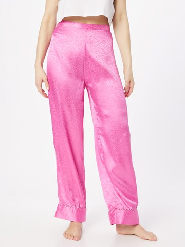 River Island Pajama Pants in Pink: front