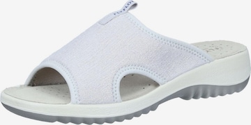 FLY FLOT Mules in Grey: front