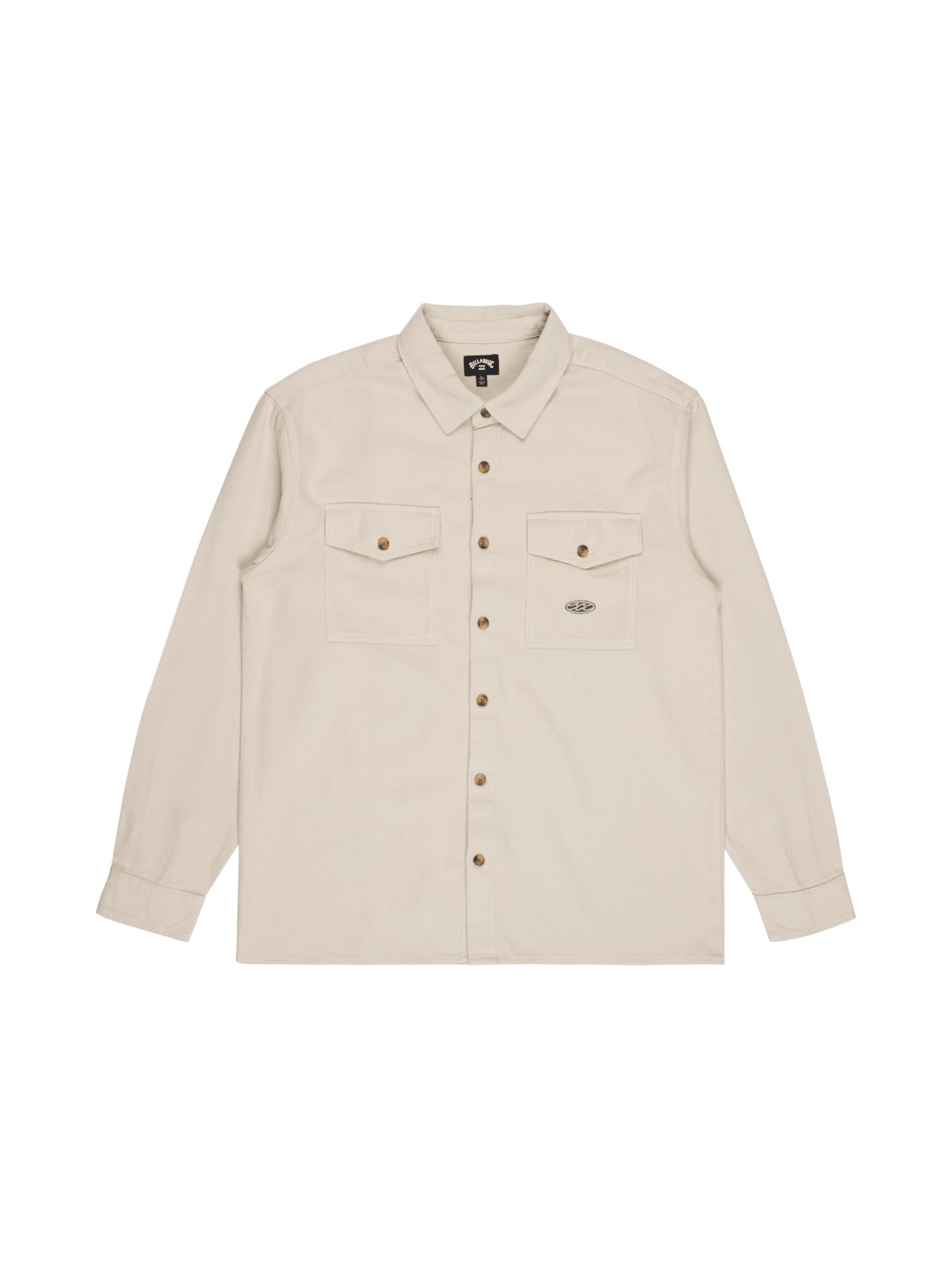 BILLABONG Button Up Shirt in Beige: front