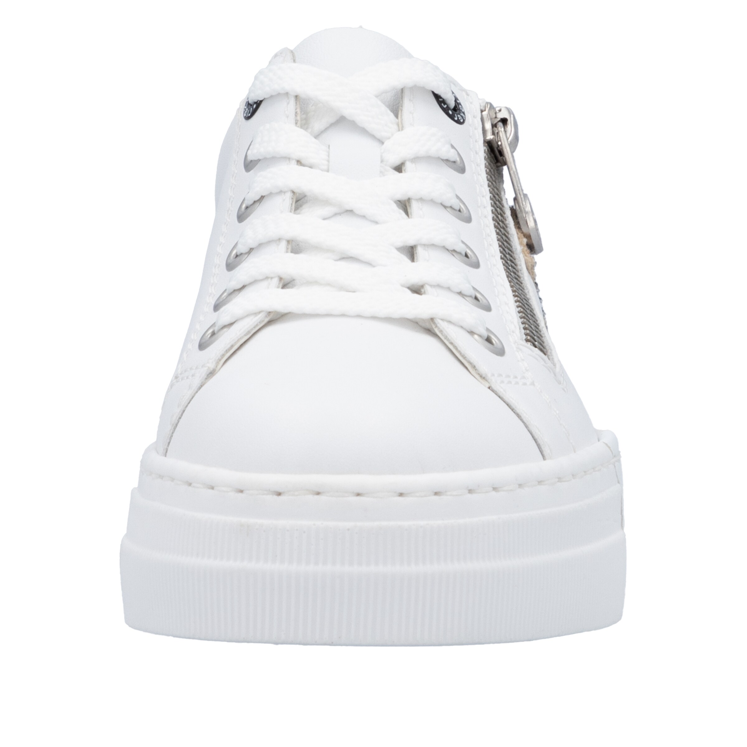 Baskets basses 'N4924' Rieker en blanc