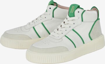 Crickit High-Top Sneakers ' MARWA ' in White