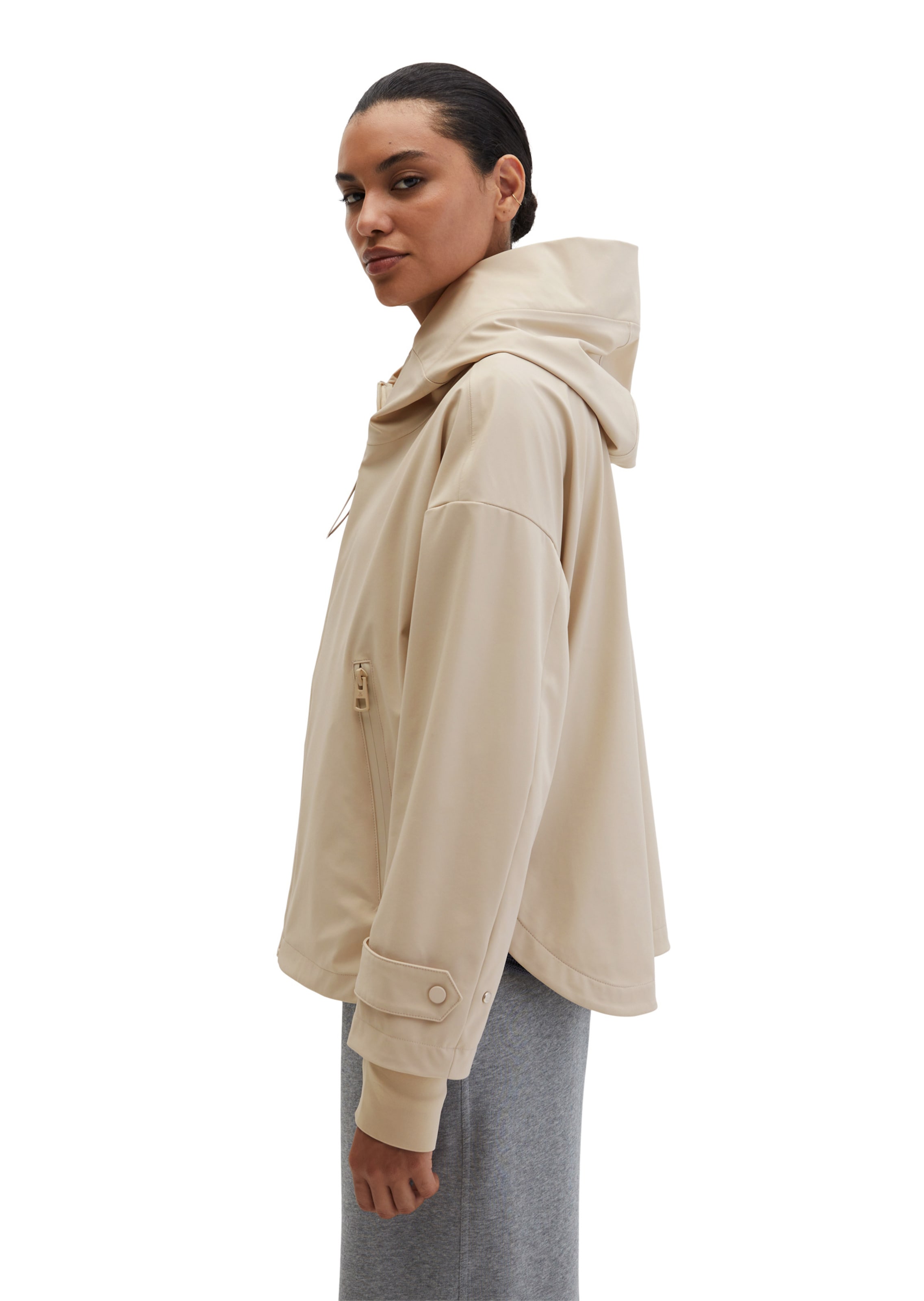 Marc O'Polo Between-season jacket 'MOP x Function' in Grey