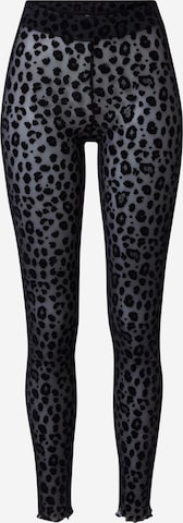 Skinny Leggings 'Dyma' de la PIECES pe negru: față