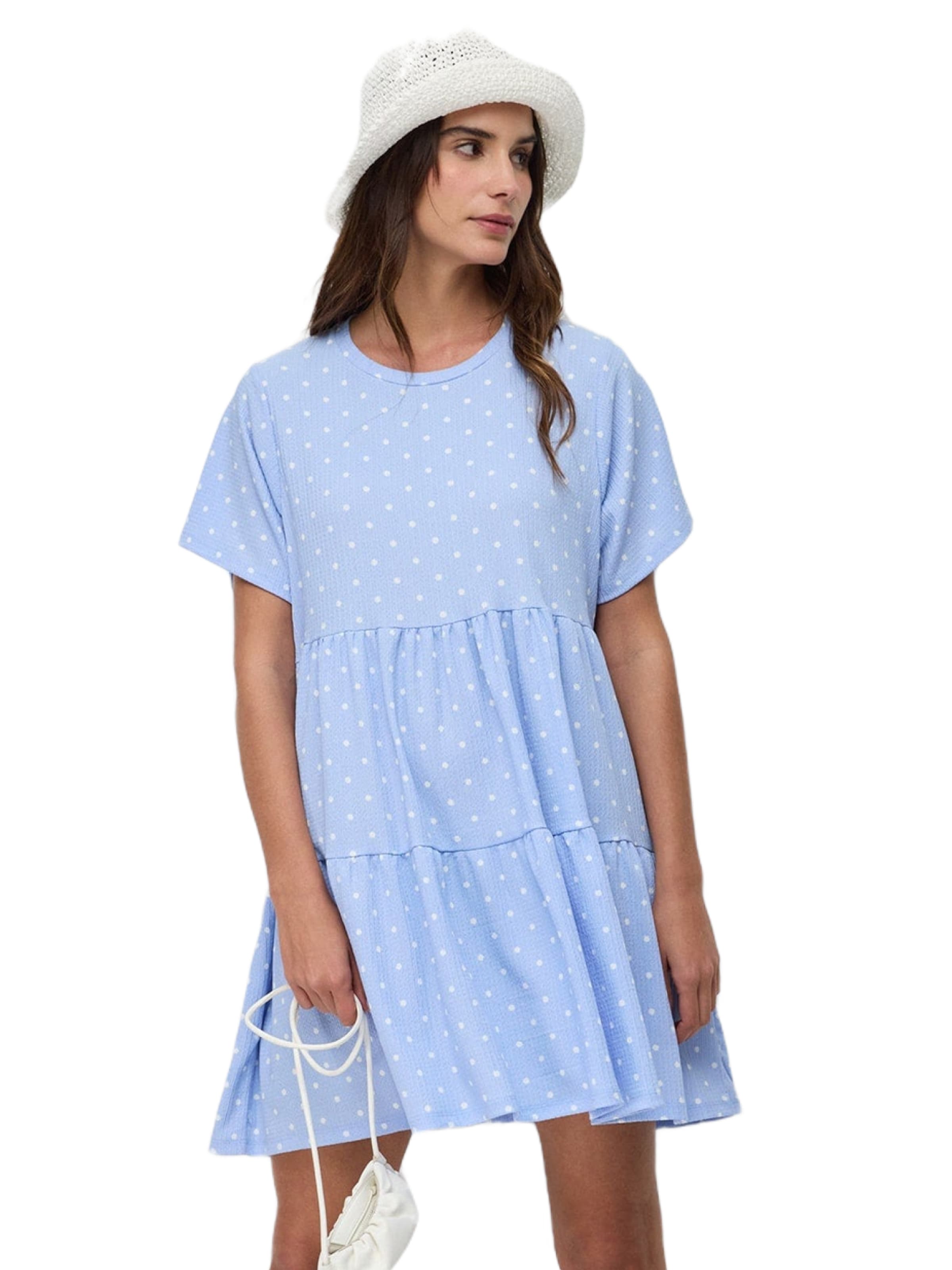 Robe d’été No Matter What en bleu : devant