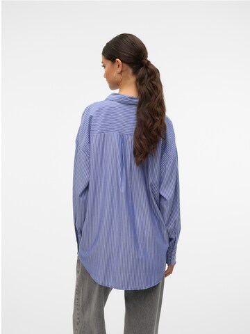 Chemisier 'VMNORA' VERO MODA en bleu