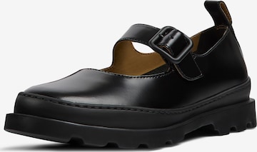 CAMPER Ballet Flats ' Brutus ' in Black: front