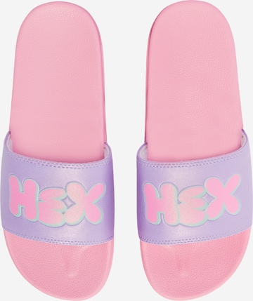 ABOUT YOU x StayKid Sandály 'Hex Hex' – pink: přední strana