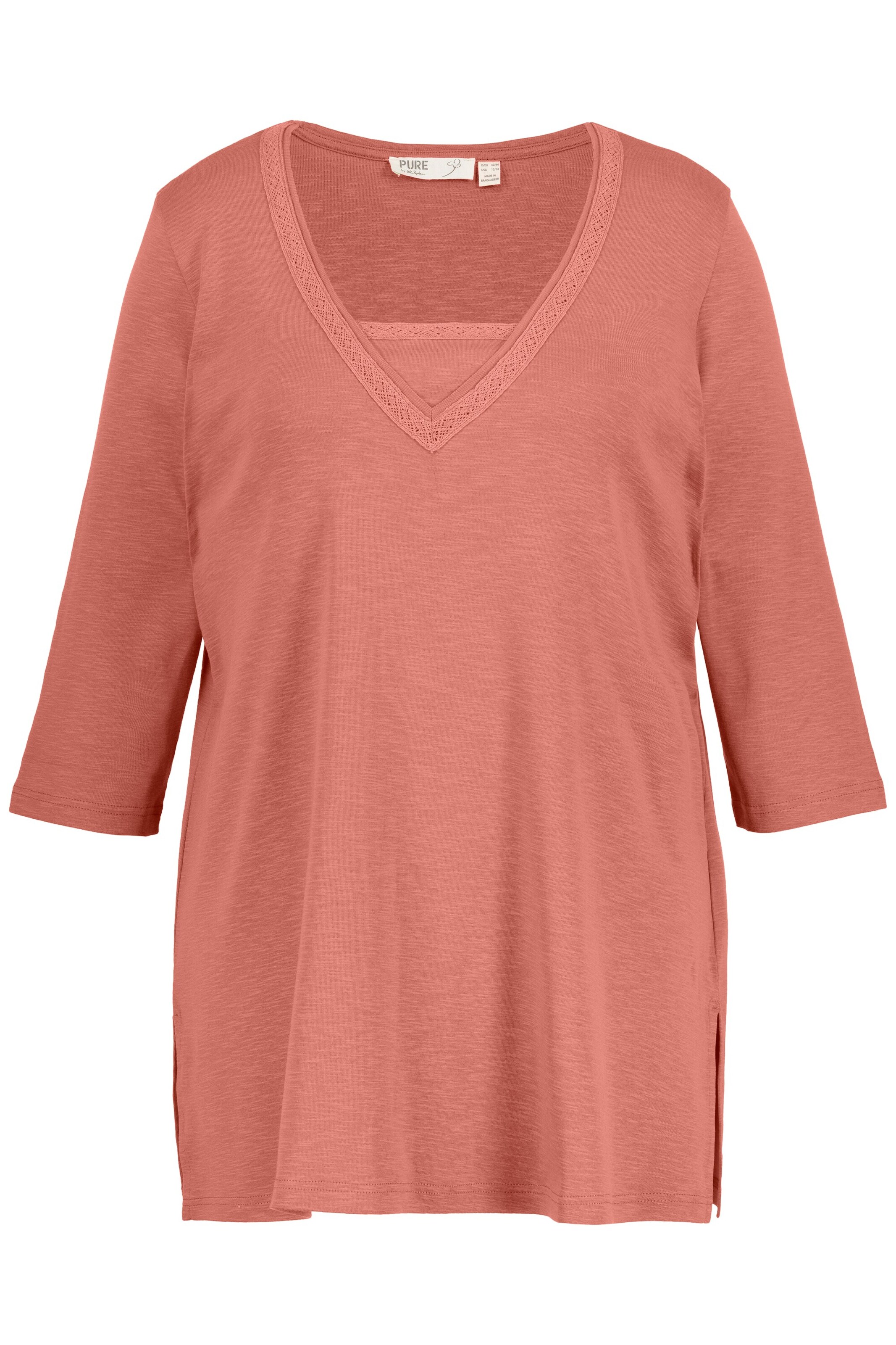 Ulla Popken Shirt in Orange: front
