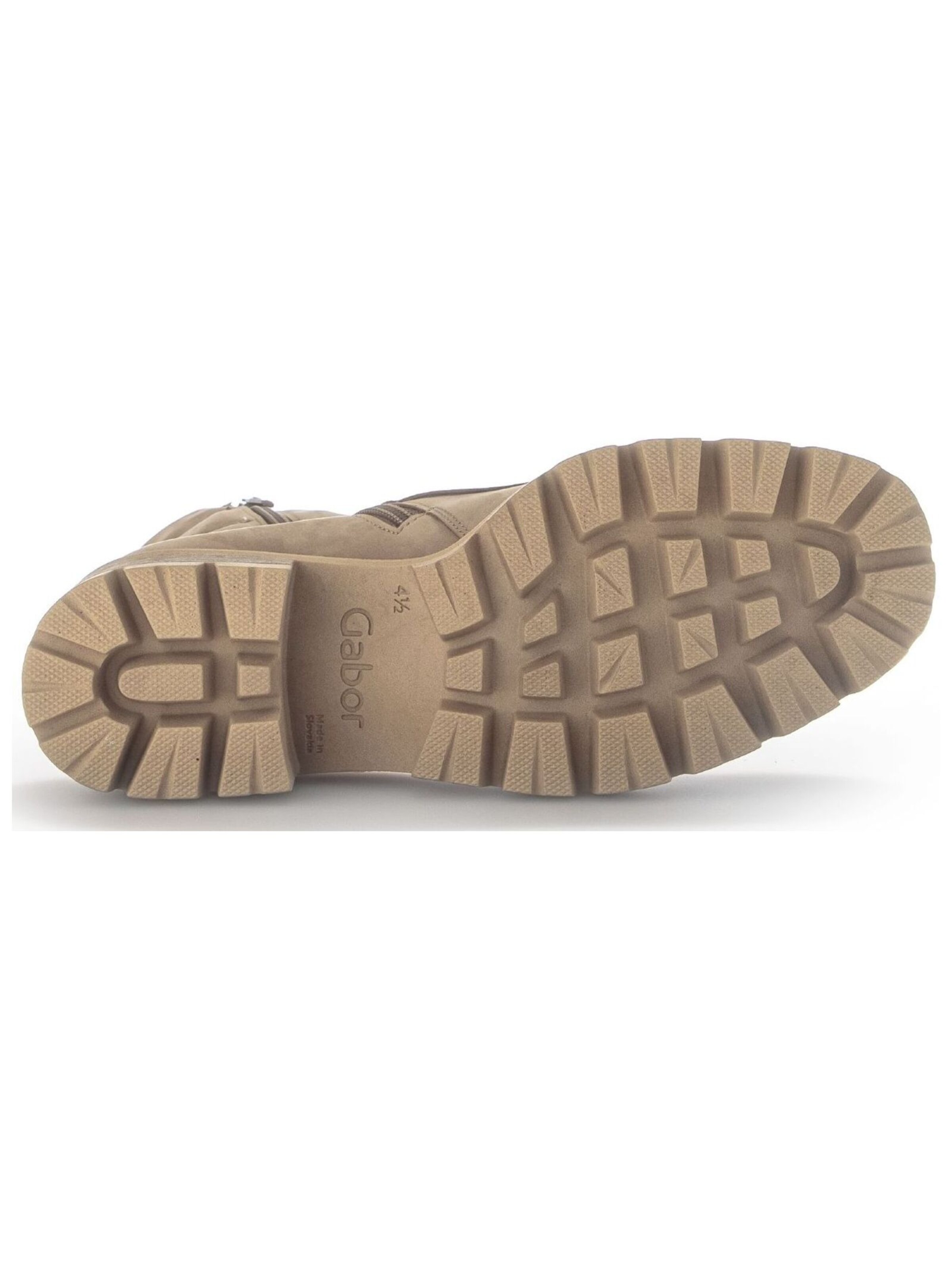 GABOR Schnürstiefelette in Beige